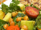 Gesunder und leckerer Salat
