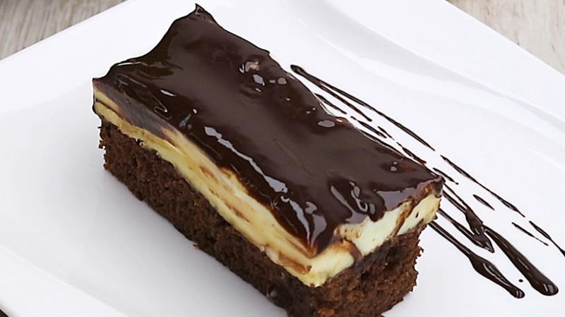 Bananen-Schokoladen-Blechkuchen - Rezept mit Video ...