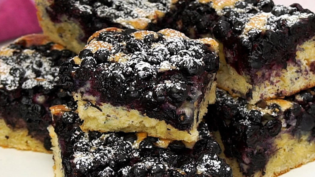 Absolut leckerer Blaubeerkuchen