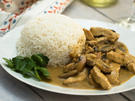 Putengeschnetzeltes mit Champignons