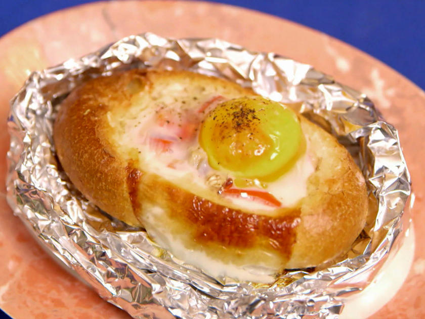 Leckeres aus alten Brötchen Croutons, Auflauf und Ei Brötchen Rezept