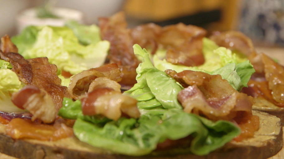 Warme Stullen zum Abendessen