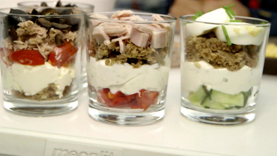 Lieblingsgericht: Sandwiches im Glas