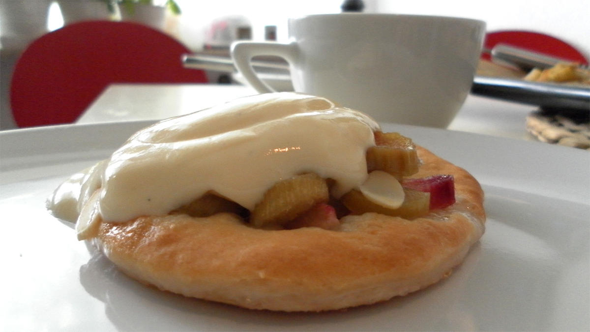 Lieblingsgericht: Rhabarberfladen selber machen