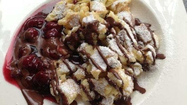 Fluffig: Kaiserschmarrn ohne Butter