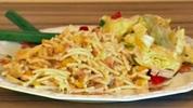 Spaghetti mit Thunfisch und Mais