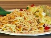 Spaghetti mit Thunfisch und Mais