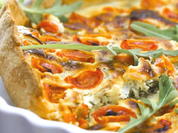 Quiche mit Ziegenkäse