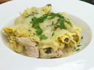 Tortellini-Schnitzelauflauf