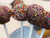 Bunte Cake Pops