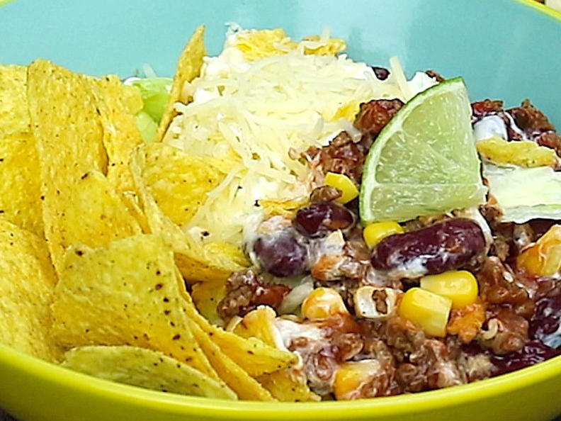 Taccosalat - schnell &amp; einfach - 205 kcal/100g