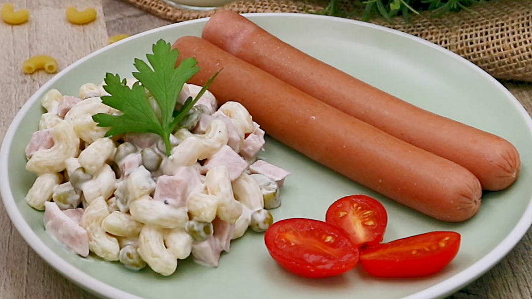 Nudelsalat einfach - Rezept mit Video - kochbar.de