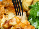 Gyros überbacken  in Metaxasauce