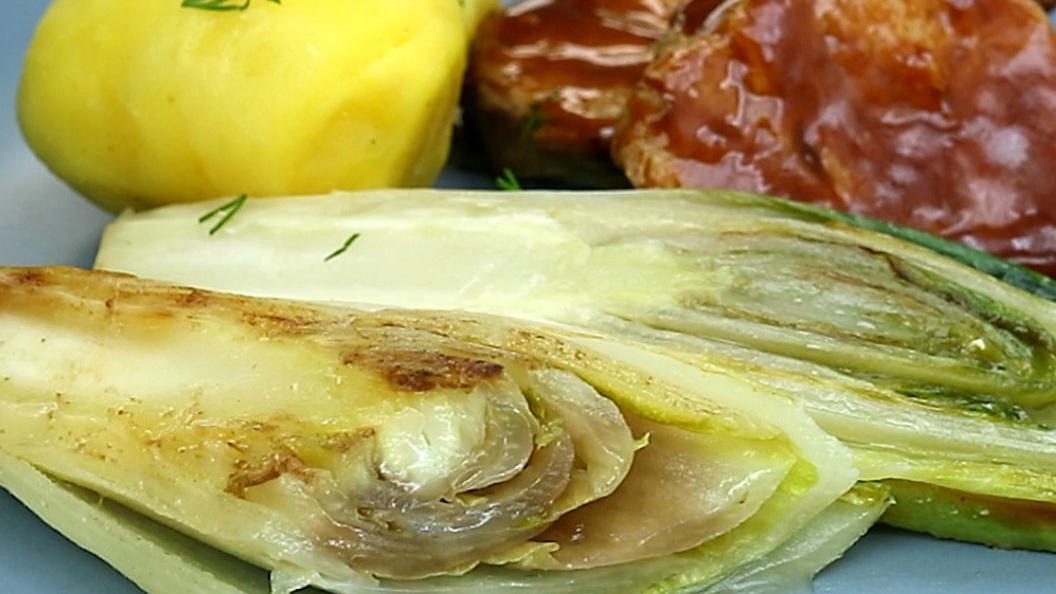 Rezept mit Video: Gebratener Chicorée