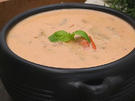 Rezept mit Video: Tomaten-Käse Suppe mit Hackfleisch