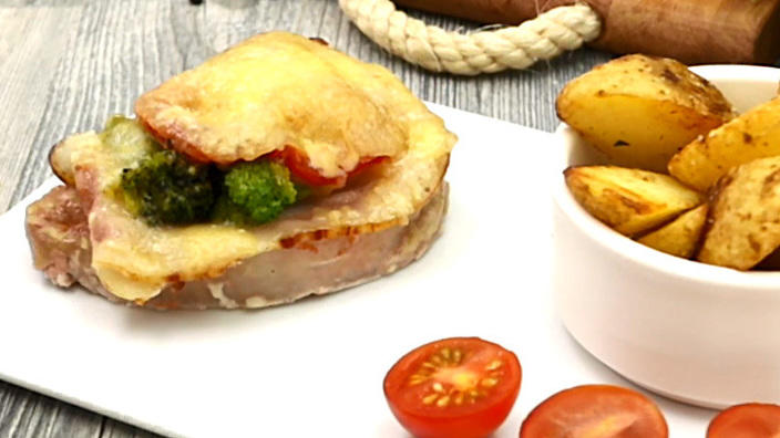 Schnitzelpizza Schnitzelpizza