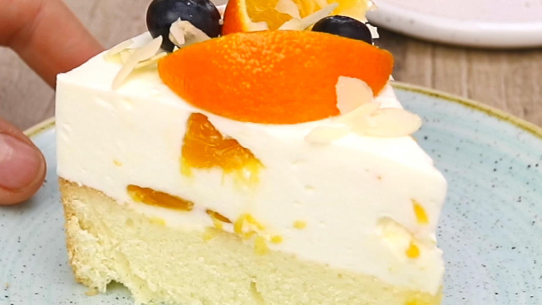 Mandarinen-Sahne-Quark-Torte