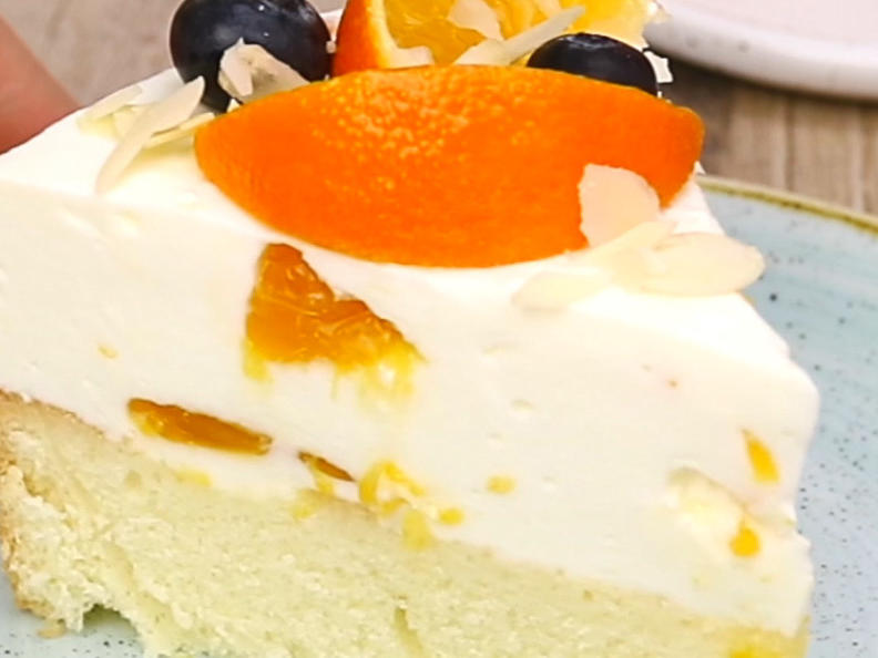 MANDARINEN SAHNE QUARK TORTE - Rezept mit Video - kochbar.de