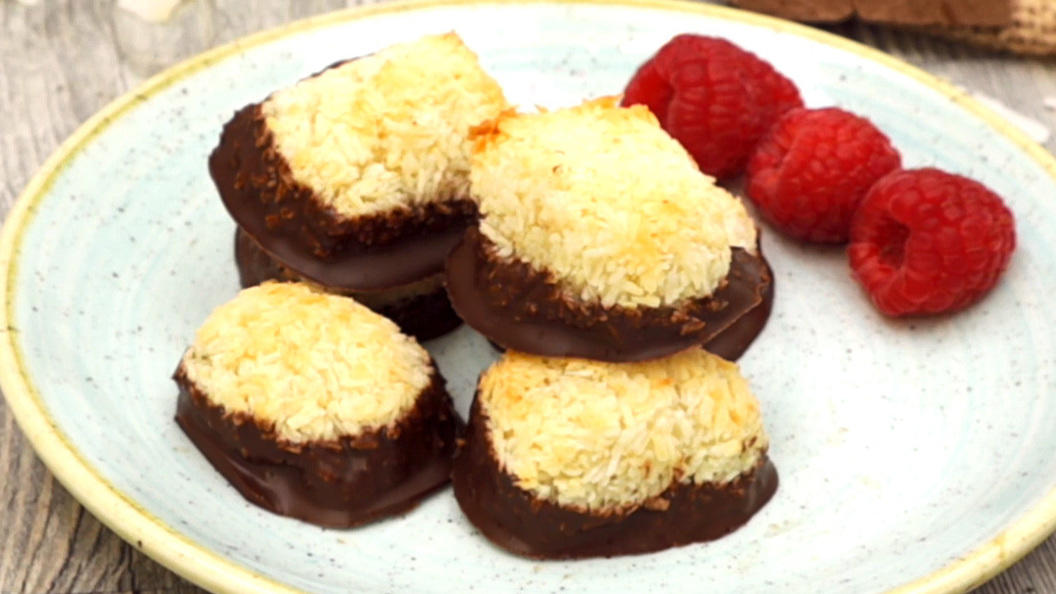 Kokosmakronen vegan Kokosmakronen vegan