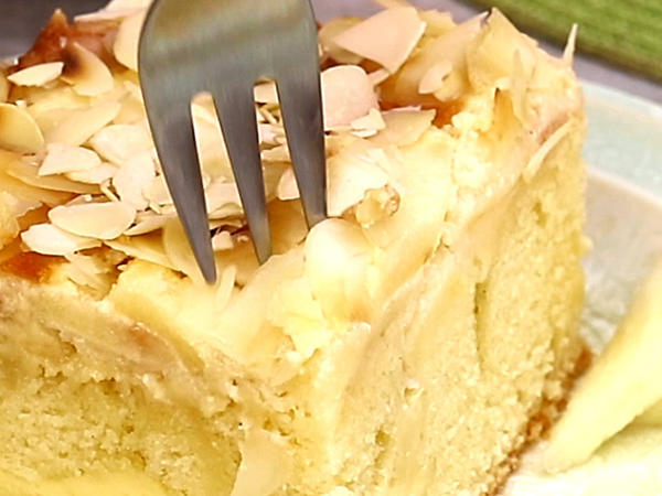 Apfel- Mascarpone - Kuchen - Rezept mit Video - kochbar.de