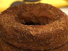 Mit Schokolade gefüllte Churros