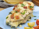 "Chicken Alfredo"-Lasagne