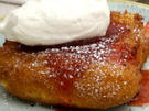 Frittierter Käsekuchen