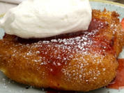 Frittierter Käsekuchen