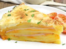 Herzhafter Kartoffel-Käse-Kuchen
