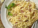 Spaghetti Carbonara ohne Sahne