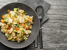 So macht man das Kürbis-Steinpilz-Risotto